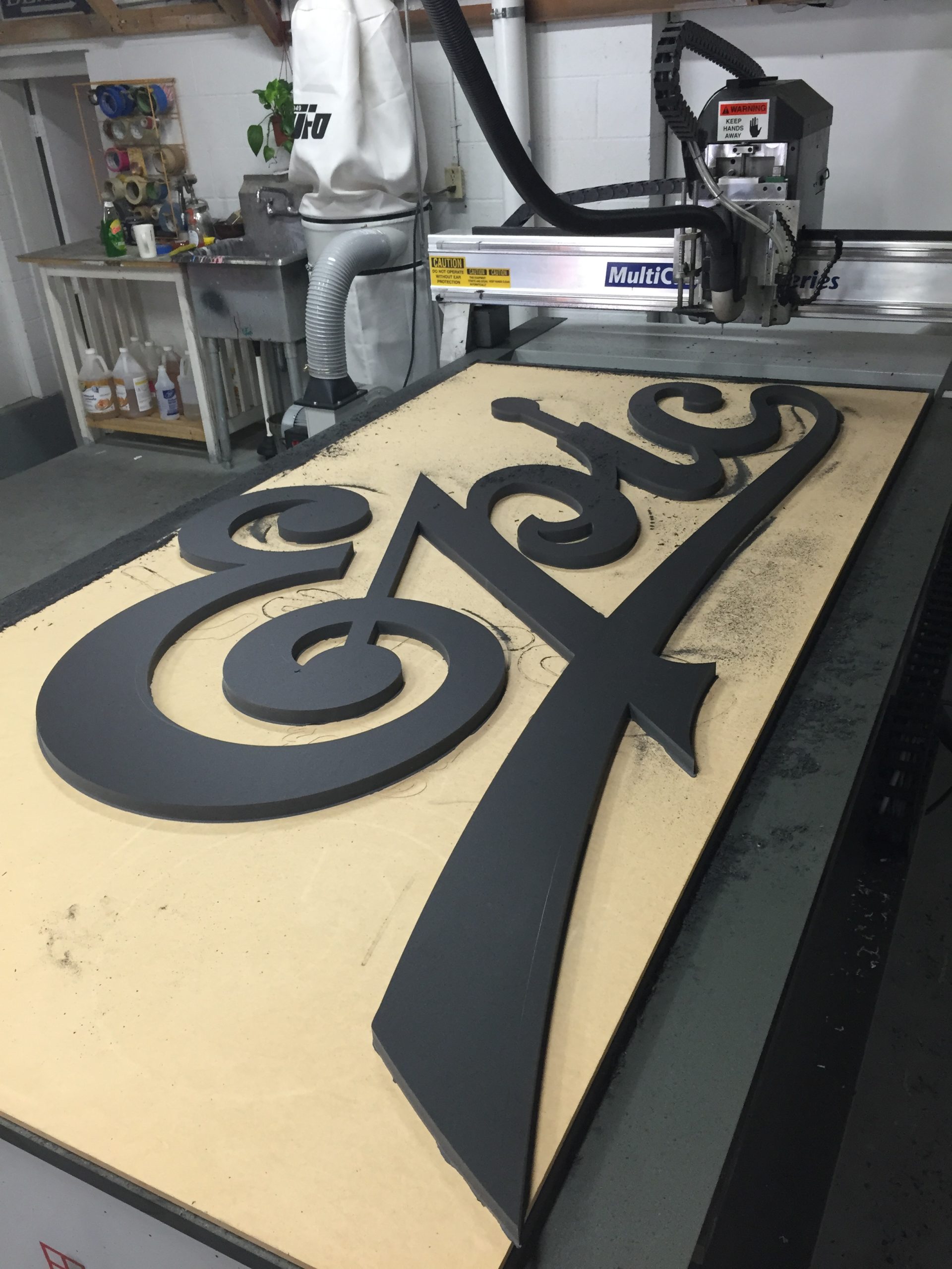 CNC Routed Sign Letters